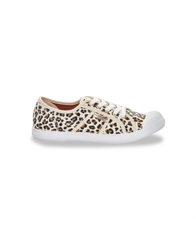 Tennis toile Les Tropeziennes CLORINDA Leopard Femme|PEQN-63294047